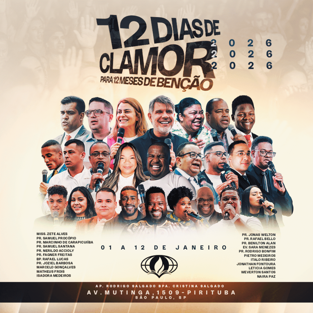 12 dias de clamor para 12 meses de bencao 2026 ie pleno em cristo